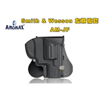 24H🚐出貨【翔準】AMOMAX Smith & Wesson J Frame系列 左輪 硬殼快拔槍套 AM-JF