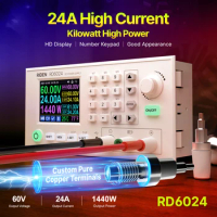 RD RD6024 RD6024W Professional USB WiFi Power Supply Buck Converter 60V 24A DC Adjustable Voltage Bench &amp; 1500W AC DC PSU