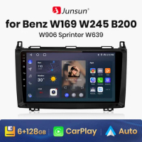 Junsun V1 Pro 8G+256G For Mercedes Benz W169 W245 B200 W906 Sprinter W639 Vito Car Radio CarPlay Android Auto No 2 din 2din DVD