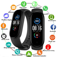 M5 Smart Band Waterproof Sport Smart Watch Men Woman Blood Pressure Heart Rate Monitor Fitness Bracelet For Android IOS