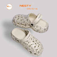 [Tặng STICKER ngẫu nhiên] Dép Sục Nam Nữ NESTY Hoạ Tiết Giáng Sinh Chất Liệu EVA Mềm Mại Nhẹ Chống T