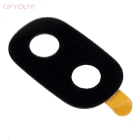 CFYOUYI Plastic Back Camera Lens Cover Ring With Stickers Replacement Part for Samsung Galaxy J3 J5 J7 Pro (2017) J330 J530 J730