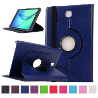 360 Degree Rotating Stand PU Leather Case for samsung galaxy tab a SM-T350 T355 P350 Case For samsung galaxy tab a T350 Cover