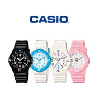 【CASIO 卡西歐】LRW-200H 時尚活力亮面錶帶輕巧防水手錶