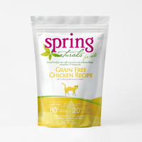 【Spring Naturals 曙光】無穀滋養雞肉 全齡貓 天然寵物食譜 貓飼料 貓糧-3磅