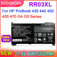 DODOMORN RR03XL Laptop Battery For HP ProBook 430 440 450 455 470 G4/G5,Spectre 13-aw,Zhan 66 Pro G1,HSTNN-I74C 851477-421 48Wh