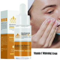 Vitamin C Anti-Freckle Whitening Essence Blemish Remover Pigment Melanin Correction Facial Serum Moisturizing Beauty Skin Care