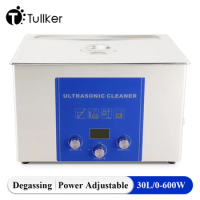 Power Set Industry Ultrasonic Cleaner 30L Tank DPF Engine Spare Parts MainBoard Oil Rust Degreaser supersonic Wash Equipment