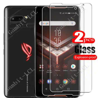 2PCS FOR ASUS ROG Phone 3 Strix Edition 6.59" HD Tempered Glass Protective On Phone2 II Phone3 Screen Protector Film Cover