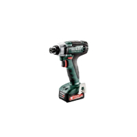 【metabo 美達寶】12V鋰電衝擊起子機2.0Ah套裝組(PowerMaxx SSD 12)