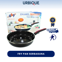 URBIQUE - Wajan Frypan Enamel Anti Gores/ Wajan teflon Anti Lengket 28cm 4028 4130
