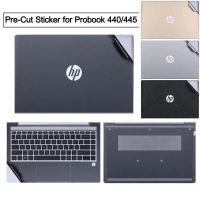 Pelekat Vinyl Anti Cap Jari untuk Laptop, Kulit Pelindung untuk HP Probook 445 440 G10 G9 G8 G7 G6 4