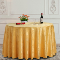 托羅飯店圓桌桌布餐廳酒店臺布田園餐桌布布藝黃色紅色方形茶幾布