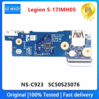 Original For Lenovo Legion 5-17IMH05 USB Card Reader Button Board 5C50S25076 NS-C923 100% Tested Fast Ship
