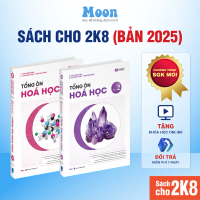 Sách Hoá 12 ctm (chương trình mới), Tổng ôn hoá học ôn thi thpt quốc gia, đgnl Moonbook