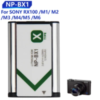 Replacement Battery NP-BX1 For SONY M6 M3 M5 M2 M4 M1RX1 RX1R HX90 WX350 WX300 HX90 HX400 Rechargeable Battery 1240mAh