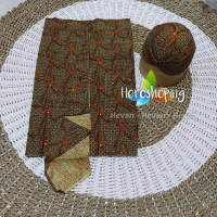 [Setelan] Sapit Urang + Blangkon | Motif Truntum Hijau