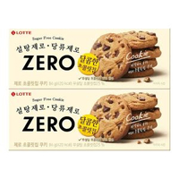 其他品牌 - 韓國進口LOTTE樂天ZERO巧克力曲奇餅乾下午茶解饞休閒辦公室零食