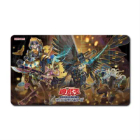 Anime YGO Playmat Board Game Trading Card Game Mat YUGIOH CCG Mat Mouse Desk Mouse Pad Gaming Play Mat With Card Zones 60X35CM