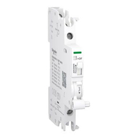 Schneider A9A26909 Auxiliary contact, Acti9 A9A, iOF/SD+OF, 2 C/O, 100mA to 6A, 24VAC to 415VAC, 24V
