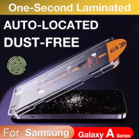 For Samsung Galaxy A13 A14 DUAI A23 A32 A31 A33 A54 5G Screen Protector Toughened Glass Easy Install Auto-Dust Removal Kit