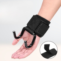 Low Price[Wrist Support Band Hook]Power Hook Grip Hook Trainer/Pull-Up Power Hook Fitness Wrist Hook