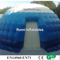 Free shipping Inflatable igloo tent inflatable dome tent outdoor events advertising exhibition Inflatable tent
