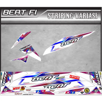 STRIPNG MOTOR BEAT FI BEAT 2012 2015 VARIASI HONDA BEAT FI MOTIF ELEGAN SIMPLE SETIKER VARIASI