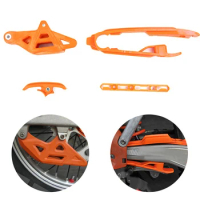 Motorcycle Chain Guide Fixed Protection Device Orang For KTM SX SXF XC 125 150 250 350 kews