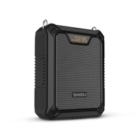 SHIDU 30W Rechargeable Active Bluetooth Speaker With Headset Microphone Powered Outdoor Waterproof UHF Wireless Voice Amplifier