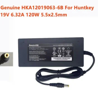 Huntkey 19V 6.32A 120W AC DC Adapter HKA12019063-6C HKA12019063-6B For Intel NUC GIMI LIGHTANK Laptop Power Supply Charger