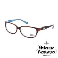 【Vivienne Westwood】經典土星個性款光學眼鏡(咖啡/藍 VW262_02)