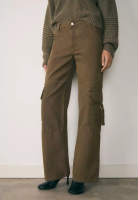 Mango Zipp Cargo Jeans