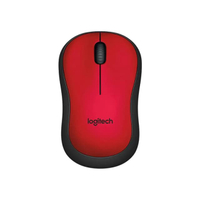 เมาส์ไร้สาย แดง Logitech M221-CORDLESS-MS