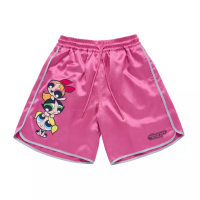 Acme De La Vie The Powerpuff Girls x acmedelavie artwork boxing short pants PINK
