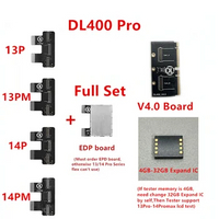 DL400 Pro 32GB Expand IC Upgrade Support For iPhone X-13 Pro/13Promax/14Pro/15 Pro Max LCD Screen For iPAD MINI 4/5 Test Repair