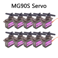 5/10/20 Pcs MG90S All metal gear 9g Servo SG90 Upgraded version For Rc Helicopter Plane Boat Car MG90 9G Trex 450 RC Robot