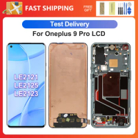 For OnePlus 9 Pro 6.7''For 1+9Pro LE2121 LE2125 LE2123 LE2120 LCD Display Touch Screen Digitizer Assembly Replacement