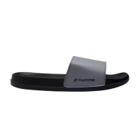 Foot Step Porto Grey Sandal Pria Slide - Footstep Footwear