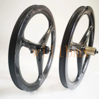 2022Willbmx newest 16inch 349 Tri spokes folding bike wheel bicycle rims for 16inch bike 3S 7S 11S