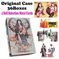 Case Wholesale Special Bargain Price Demon Slayer Wedding Box Shinobu Japanese Anime Figure Trading Game Mitsuri Tanjiro CCG TCG