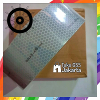 Reflective Scotlight Solas Tape Retro IMPA330189 Stiker silver marine