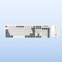 Rexus KM8 : Combo Keyboard + Mouse Wireless, Baterai Tahan Lama, Pasangan Ideal untuk Komputer Anda 