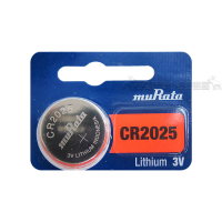 muRata村田(原SONY) 鈕扣型 鋰電池 CR2025 (5顆入) 3V