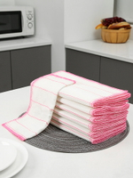 洗碗抹布去污神器百潔布清潔布不掉毛家用廚房用品竹纖維去油毛巾