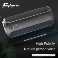 Cyboris S12 Bluetooth Speaker Portable Card 30W Subwoofer DSP Sound Effect Switching Outdoor Waterproof Cycling Car Speaker