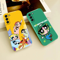 เคสโทรศัพท์, ลายสาว Powerpuff, เข้ากันได้กับ OPPO Realme 2, 3, 5, 6, 7, 8, 8I, 9, 12, 10, Pro Plus,
