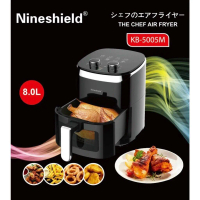 Nineshield 12lit Oil-Free Fryer Genuine Oil-Free Fryer Protects Your Family's Health