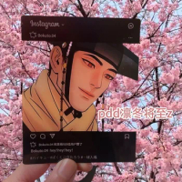 Painter of The Night Anime Card Yeon Seungho Transparent Cards Korean BL Manhwa Shoot Supplies Collection Desktop Display Gift