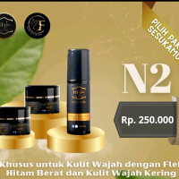 Paket N2 Hi Glow skin care u flek parah Wajah Facial